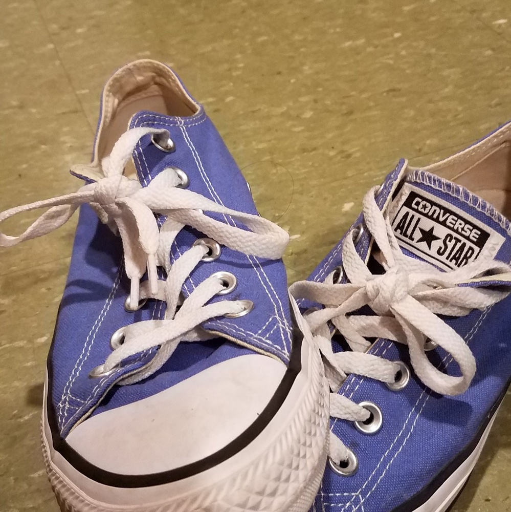 Periwinkle converse